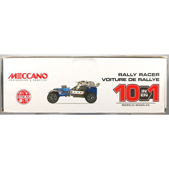 Meccano 10 in 1 Models RALLY RACER #18203, New, See Pics/Description! - Picture 6 of 6